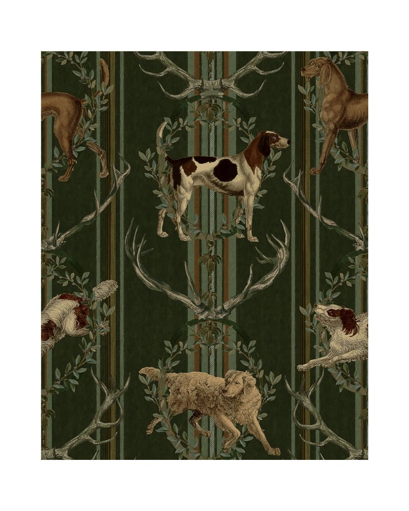 Mountain Dogs Cypress Green WP20675 Mountain Dogs Cypress Green WP20675