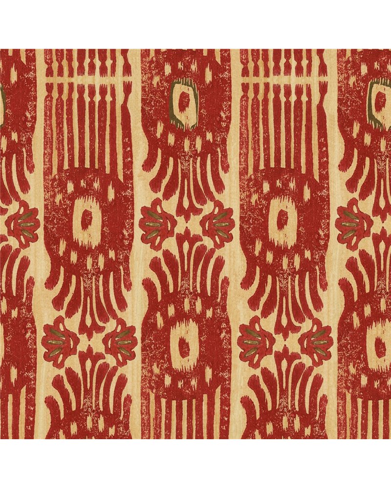 Tribal Ikat Lava Red WP30113 Tribal Ikat Lava Red WP30113