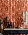 Tribal Ikat Myrtle WP30112