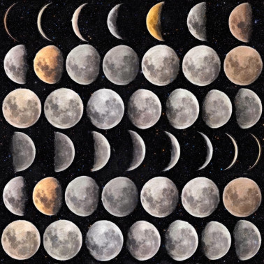Moon Phases Premiun WP20066