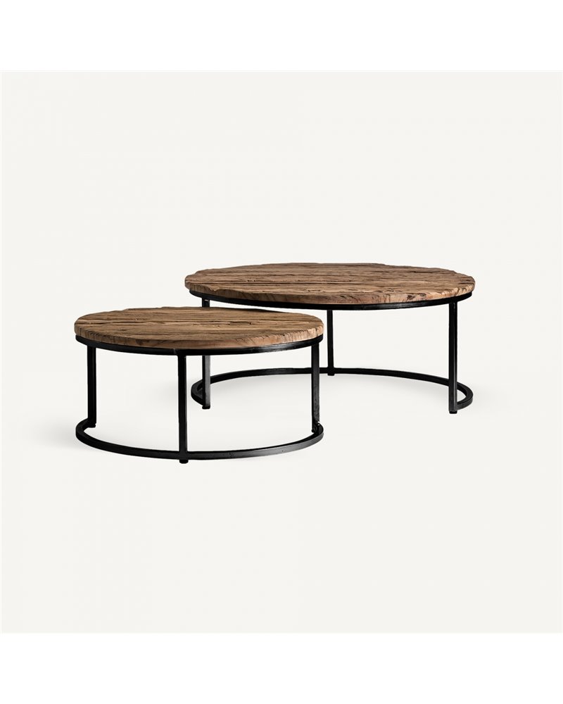 MESA DE CENTRO JUEGO DE 2 AKRON REF-28888 MESA DE CENTRO JUEGO DE 2 AKRON REF-28888