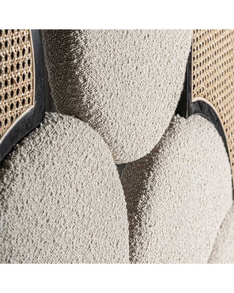 CABECERO PRATI BOUCLÉ REF-33017