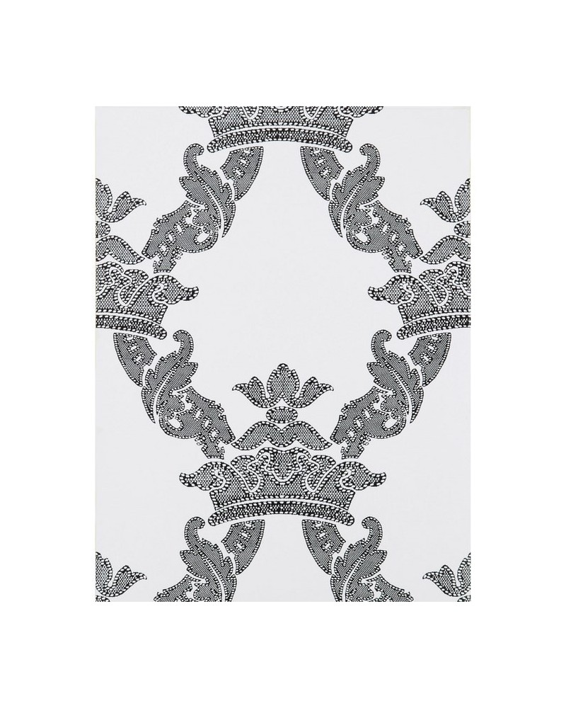 Papel Pintado GDW-5251-004 Borja Negro - LORENZO CASTILLO Papel Pintado GDW-5251-004 Borja Negro - LORENZO CASTILLO
