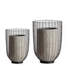ÁNFORA J/2 PLISSÉ METAL REF-28604