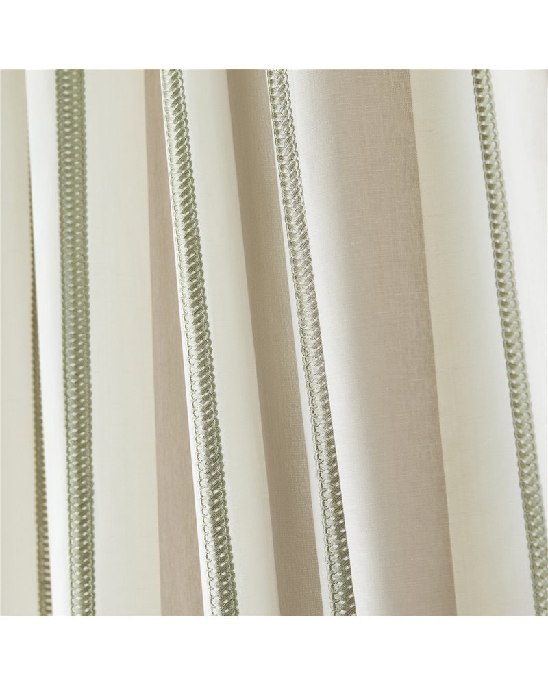 Alden Stripe Embroidery Sage AW24532
