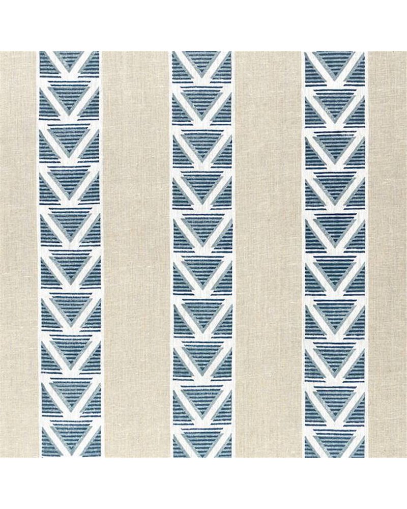 Burton Stripe Linen and Navy AF23124 Burton Stripe Linen and Navy AF23124