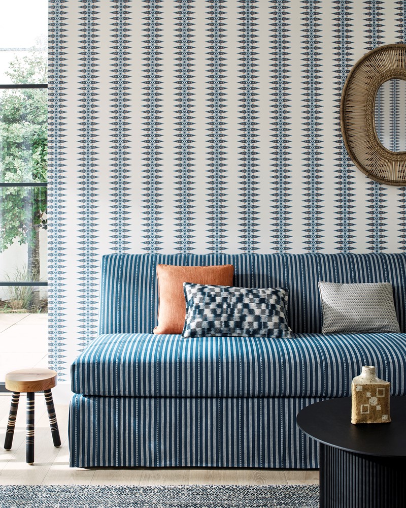 Priya Stripe Aqua J189W-03