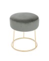 TABURETE CLARISSA GRIS D35