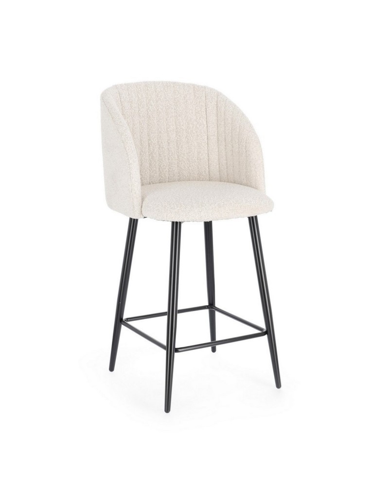 TABURETE COCINA QUEEN NEGRO-MARFIL TABURETE COCINA QUEEN NEGRO-MARFIL