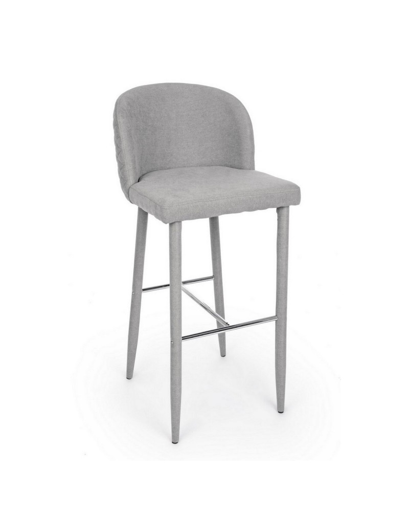 BAR STOOL CHRIS TEXT GRAY BAR STOOL CHRIS TEXT GRAY