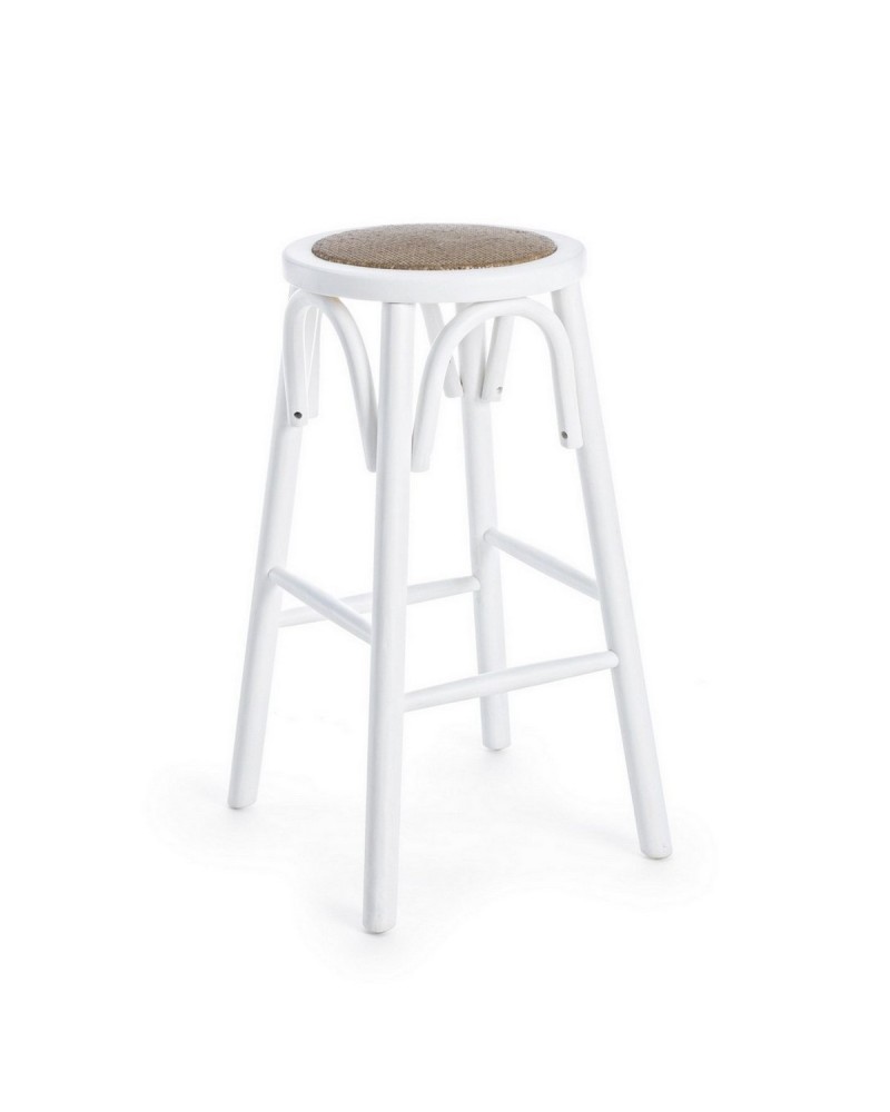 CIRCLE BAR STOOL WHITE CIRCLE BAR STOOL WHITE