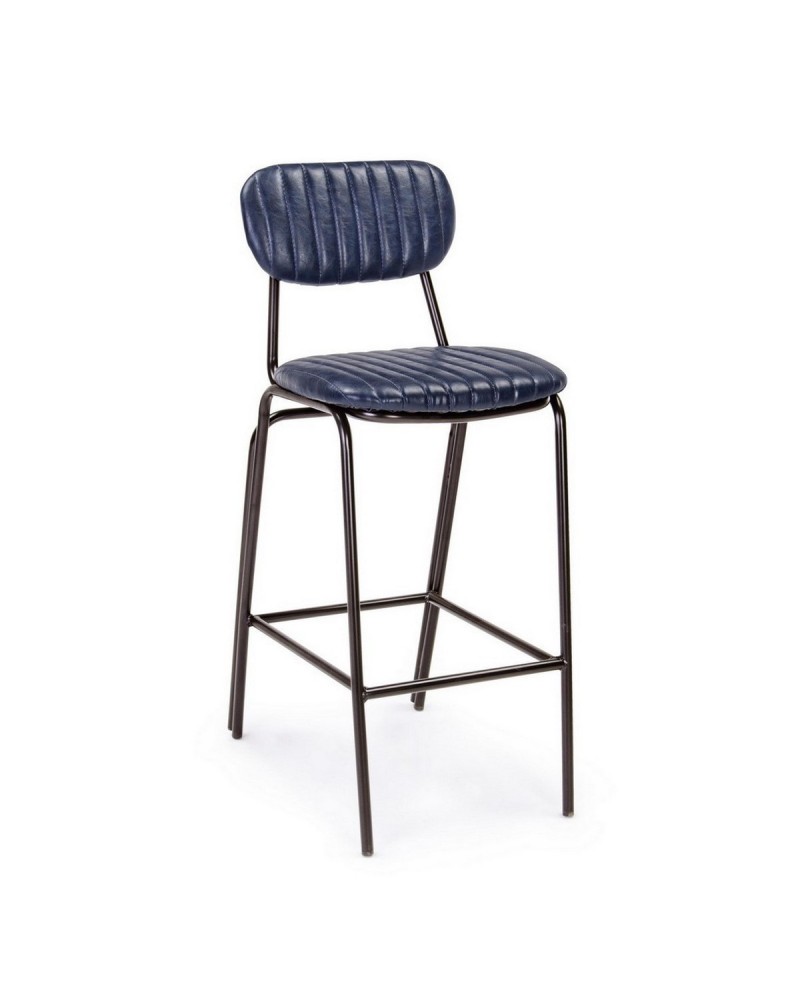 TABURETE BAR DEBBIE AZUL VINTAGE TABURETE BAR DEBBIE AZUL VINTAGE