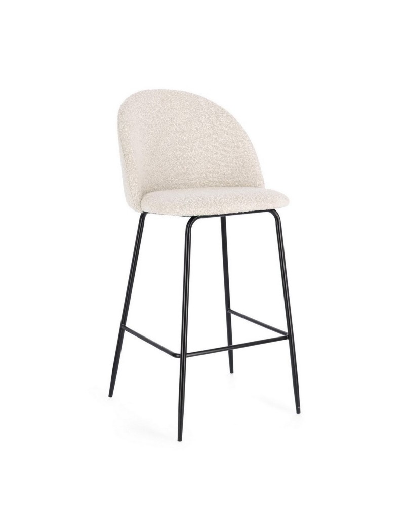 TABURETE BAR CARRY NEGRO-MARFIL TABURETE BAR CARRY NEGRO-MARFIL