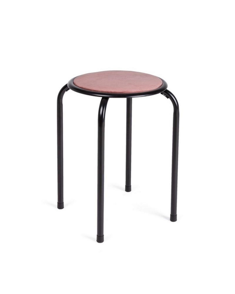 TABURETE AMAL TERCIOPELO BLUSH TABURETE AMAL TERCIOPELO BLUSH
