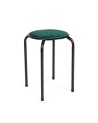 TABURETE AMAL TERCIOPELO VERDE OSC
