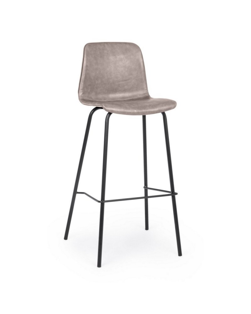 BAR STOOL KYRA PU BEIGE VINTAGE BEIGE BAR STOOL KYRA PU BEIGE VINTAGE BEIGE