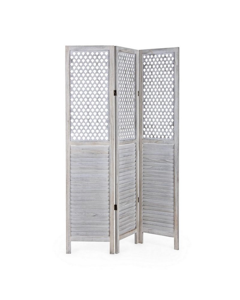 BIOMBO 3HOJA HOLE BLAN ENVEJ 120X170 BIOMBO 3HOJA HOLE BLAN ENVEJ 120X170