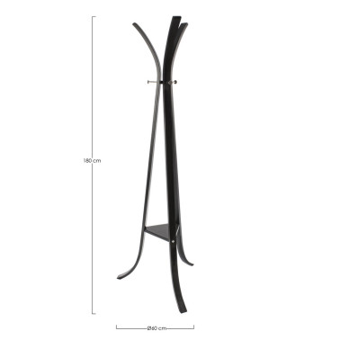 TRIOMPHE BLACK COAT RACK