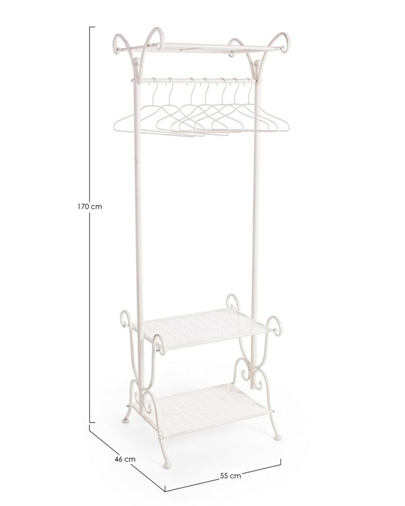 PORTE-MANTEAU 2B EMILY WHITE