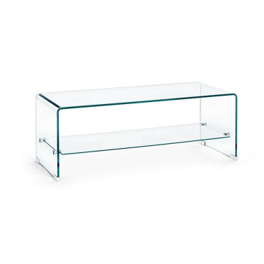 TABLE BASSE BP IRIDE RECT GLASS 100X40