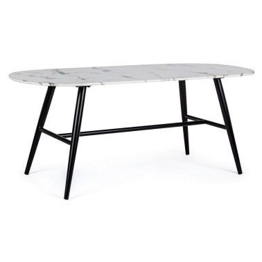 TABLE BASSE EN MARBRE OV 110X50