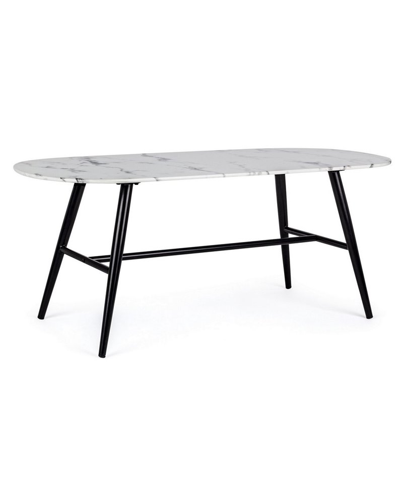 TABLE BASSE EN MARBRE OV 110X50 TABLE BASSE EN MARBRE OV 110X50