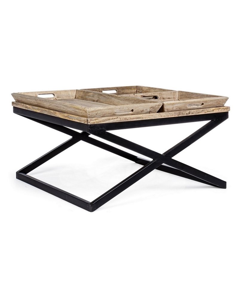 MESA CENTRO TRAY 90X90 MESA CENTRO TRAY 90X90