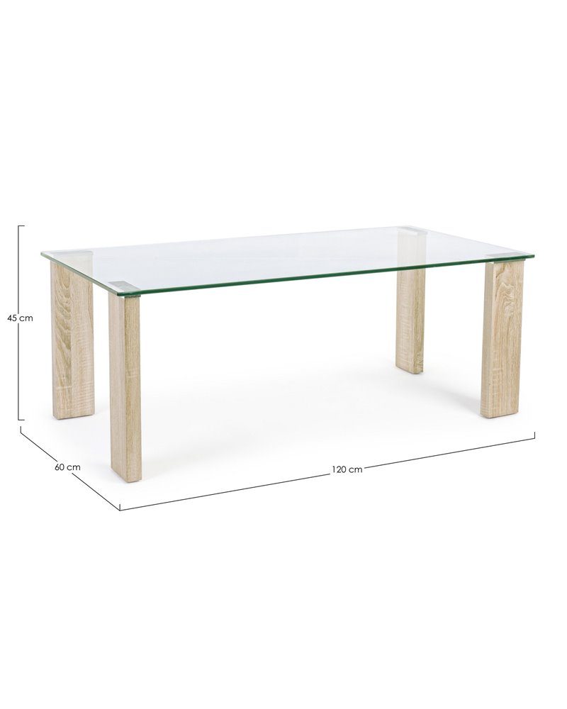 NEW ARLEY NATURE COFFEE TABLE 120X60