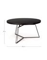 TABLE BASSE ZAIRA NOIR D70
