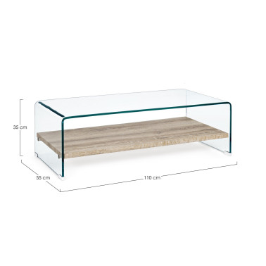 TABLE BASSE 2B KENYA RECT...