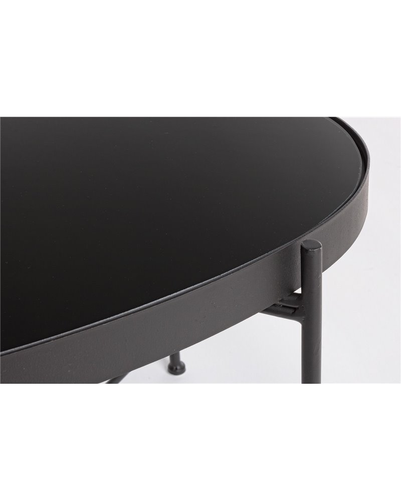 MESA DE CENTRO RASHIDA PRETA 70X46
