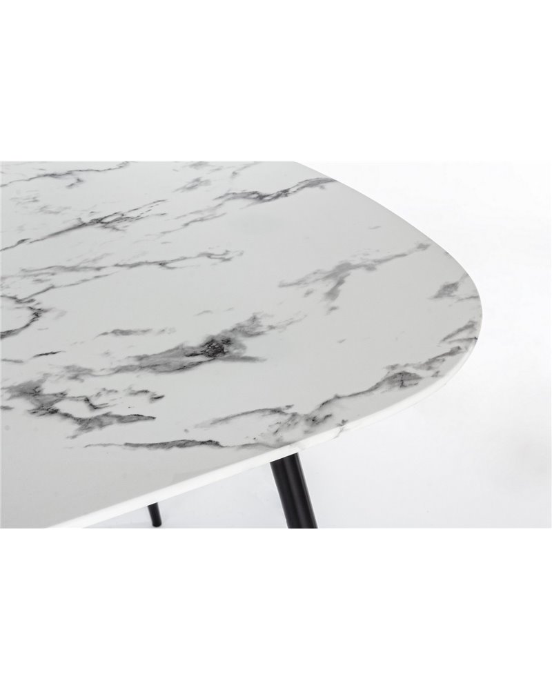 TABLE BASSE EN MARBRE OV 110X50