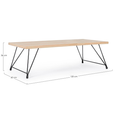 TABLE BASSE DISTRICT 120X60