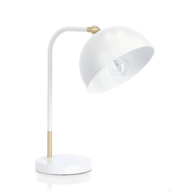 LÁMPARA DE SOBREMESA GLASGOW BLANCO H41