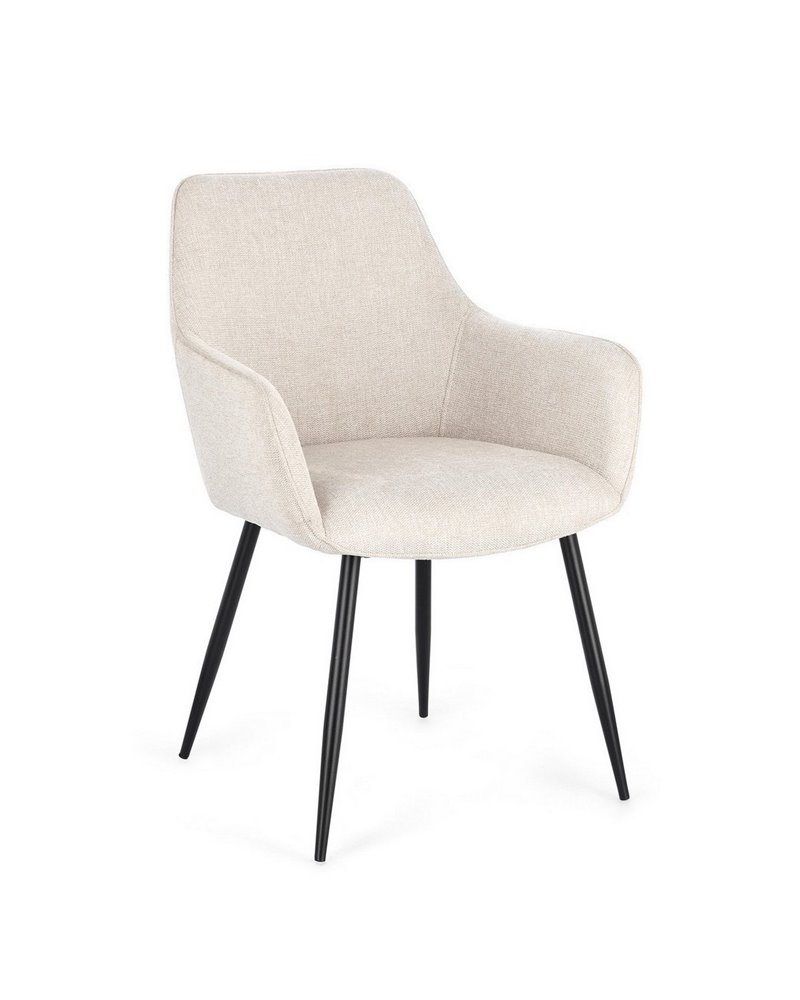 SILLA C-BR CORA NEGROBEIGE SILLA C-BR CORA NEGROBEIGE