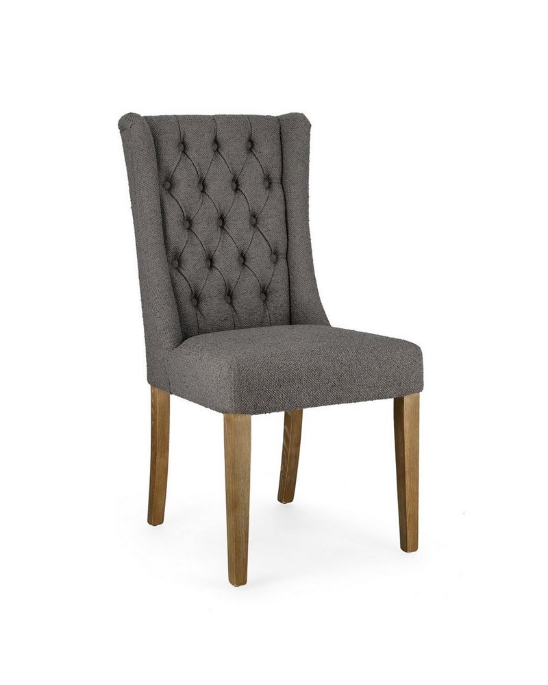 SILLA COLUMBIA GRIS BUCLÉ SILLA COLUMBIA GRIS BUCLÉ