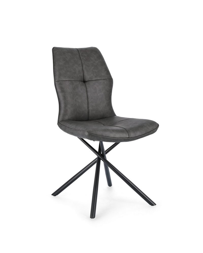 SILLA KEPLER PU ANTRACITA SILLA KEPLER PU ANTRACITA