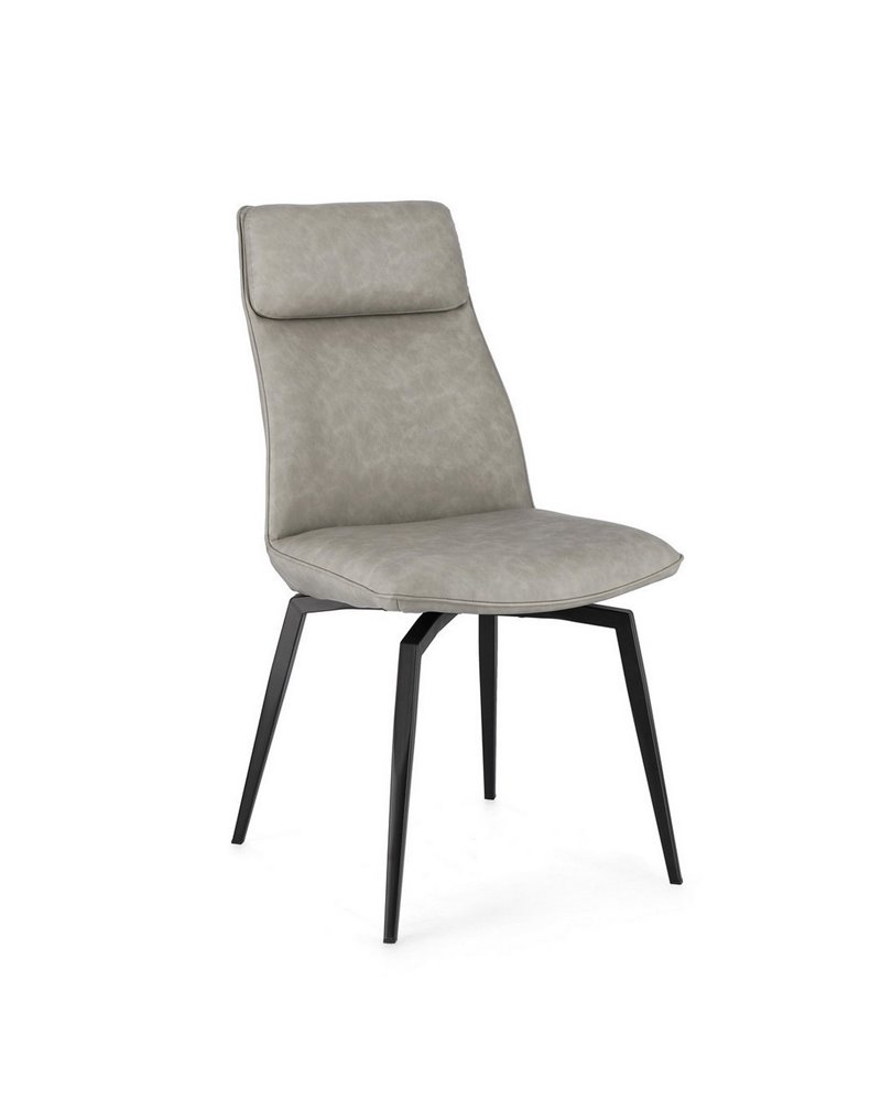 SILLA LAWRENCE PU GRIS PALOMA SILLA LAWRENCE PU GRIS PALOMA