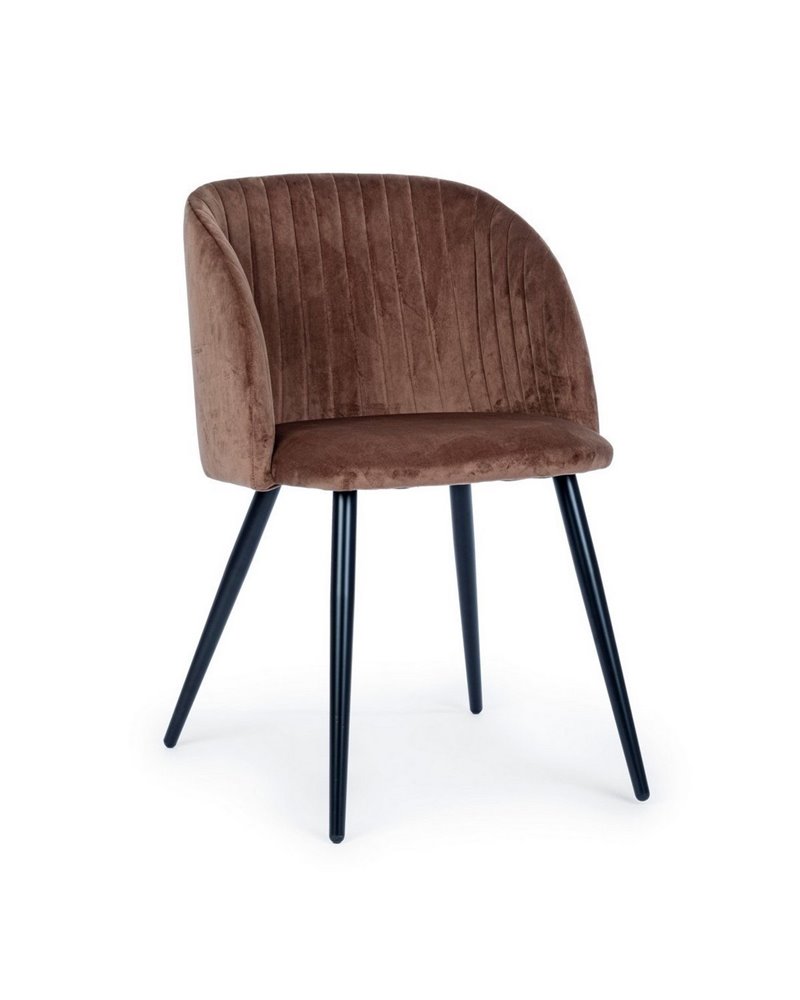 SILLA QUEEN VELVET ROJIZO SILLA QUEEN VELVET ROJIZO