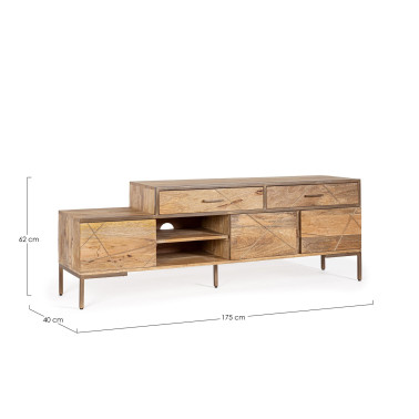 MUEBLE TV 3P-2CAJ JAIDEV
