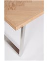 TABLE DUKAT 180X90 ACIER INOXYDABLE