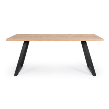 MESA DUKAT 180X90 NEGRO