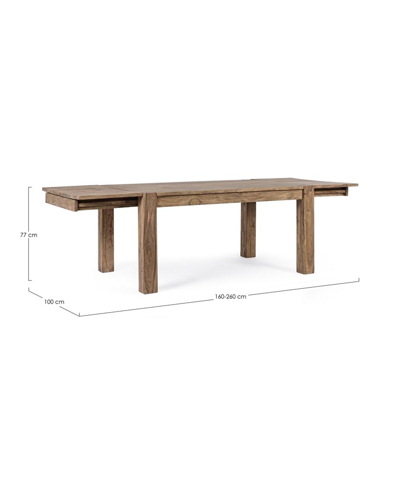 MESA EXTEN. SALFORD 160-260X100