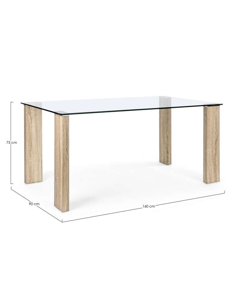 NEW ARLEY NATURE TABLE 160X90 NEW ARLEY NATURE TABLE 160X90