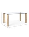 NEW ARLEY NATURE TABLE 160X90