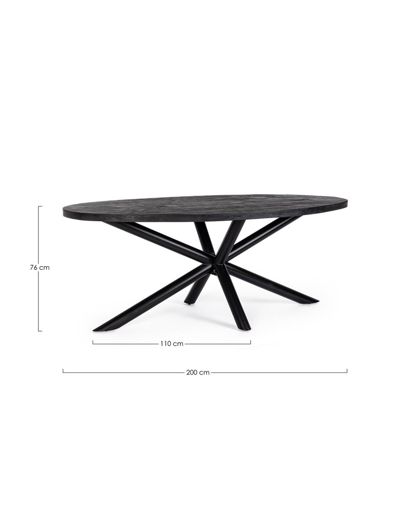 HASTINGS OVAL TABLE 200X110 HASTINGS OVAL TABLE 200X110