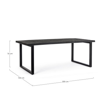 MESA RECT. HASTINGS 200X100