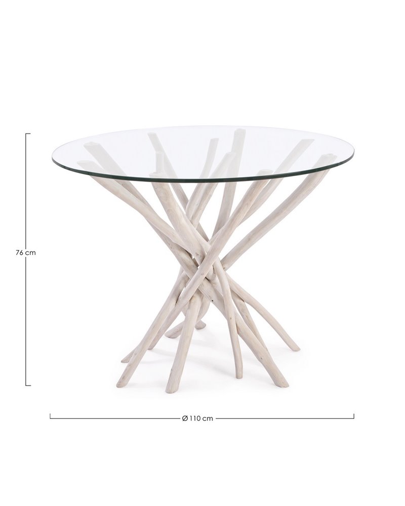 SAHEL RED GLASS TABLE 110X110 SAHEL RED GLASS TABLE 110X110