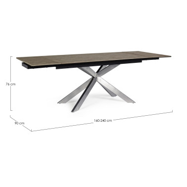 MESA EXT ARZACHEL 160-240X90