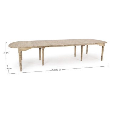 BEDFORD EXT TABLE 152-382X120
